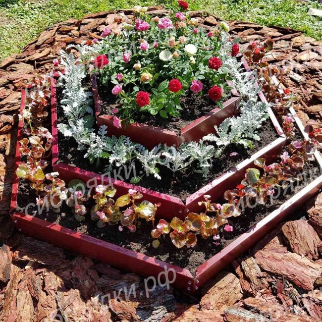Клумба "Альпийская горка" в Краснодаре Клумба "Альпийская горка" в Краснодаре